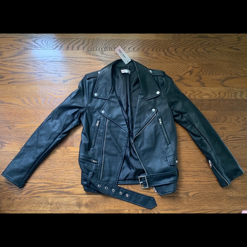 Leather jacket